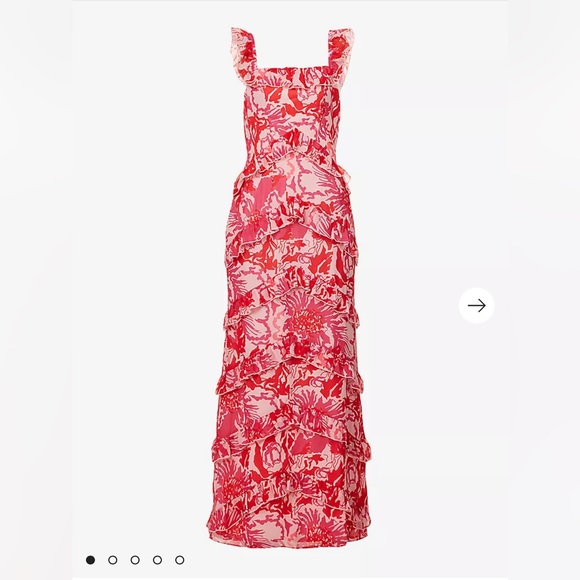 pretty lavish Dresses & Skirts - Pretty Lavish Floral Dress Size 4 EUC